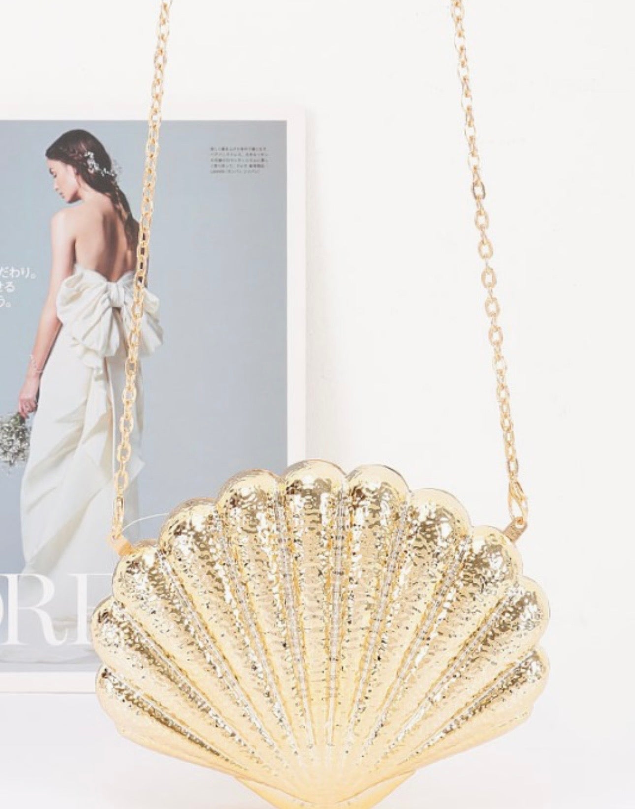 Metallic Acrylic Party Clutch