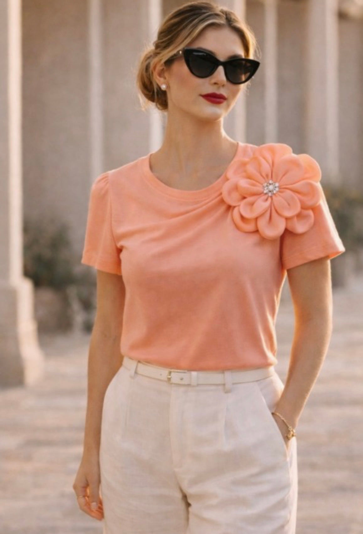 Top 3d Floral
