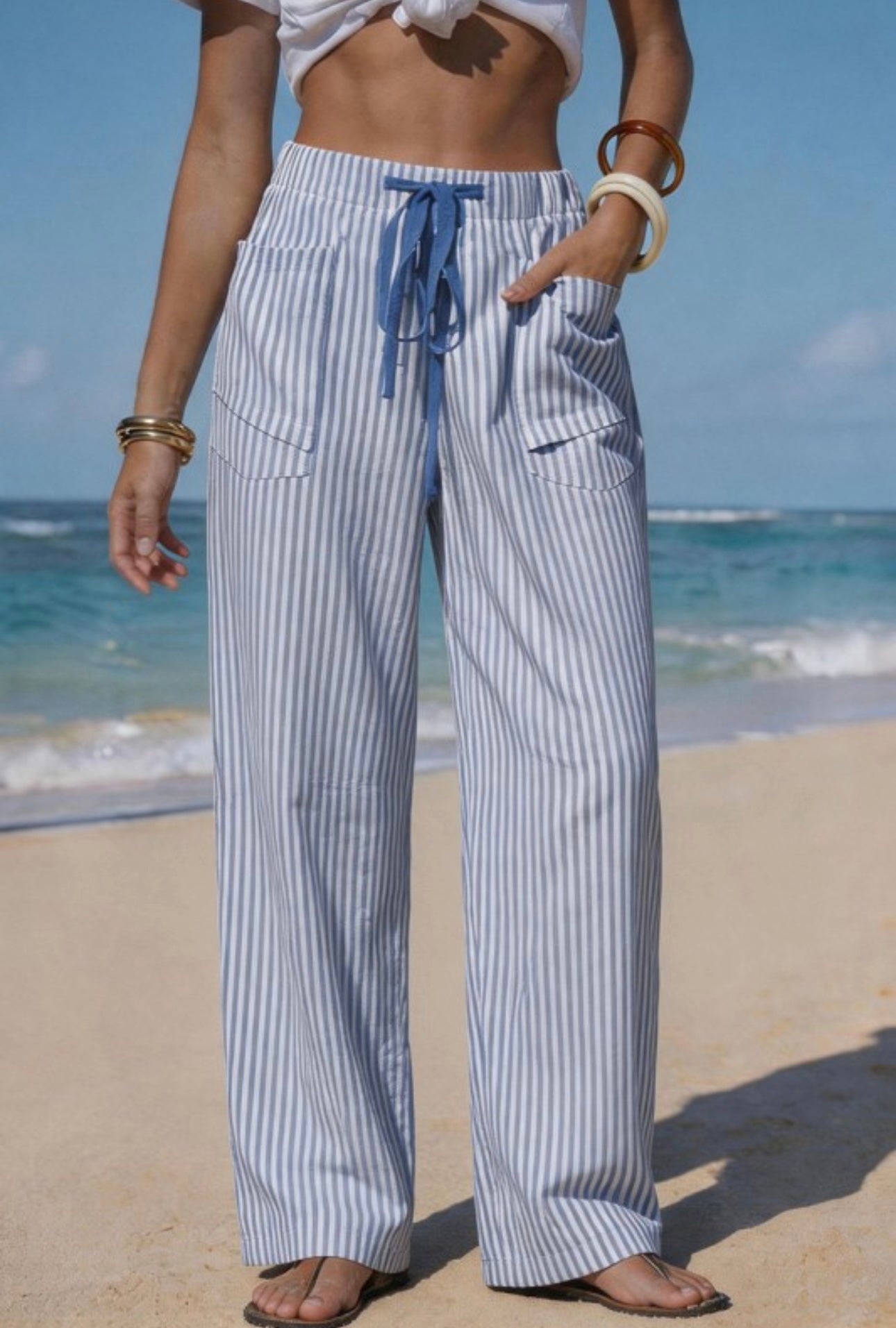 Pantalón de líneas
